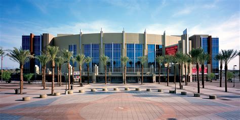 Gila river arena - Gila River Arena. 9400 W Maryland Ave, Glendale, AZ 85305 (623) 772-3200 Gila River Arena Facebook Page. Opened – 2003 Capacity – Hockey 17,125; Concerts 19,000. 
